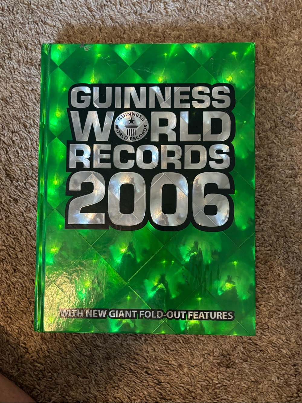 Guinness Green Holographic Book Cover